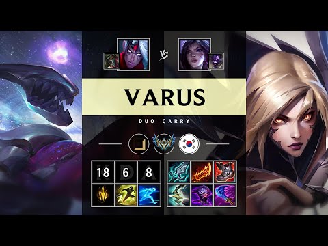 Varus ADC vs Kai'Sa - KR Challenger Patch 25.15