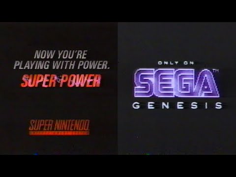 1993 Super Nintendo and Sega Genesis TV Commercials