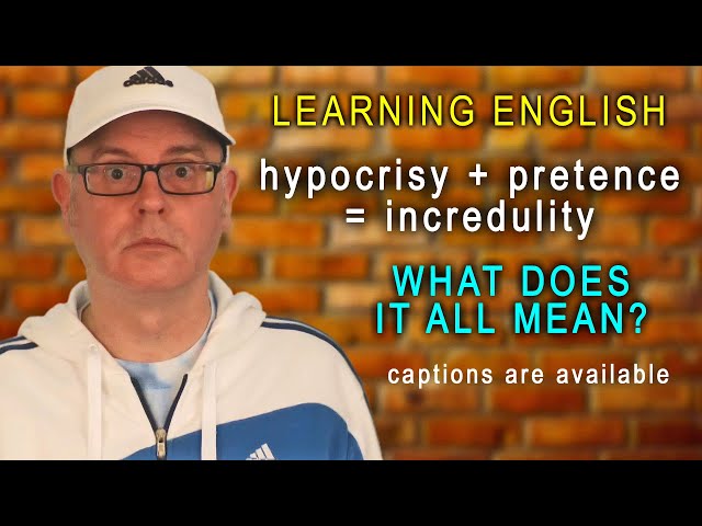 הגיית וידאו של incredulous בשנת אנגלית