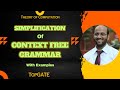 Simplification Of CFG Reduction Of Context Free Grammar With Examples FLAT TOC