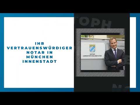 Notar Baumeister Christoph YouTube-Vdeominiatur 2