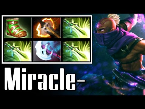 Miracle- Anti-Mage with 3 Butterfly - Dota 2 Full Game (Ranked, 8340 MMR)