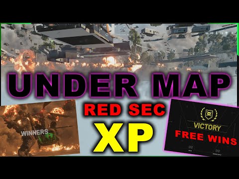 BF6: REDSEC: UNDER MAP GLITCH! SUPER EASY WINS! EASY XP! how to go under map in bf6 battle royale