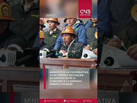 Colquiri: Cooperativa se declara en emergencia