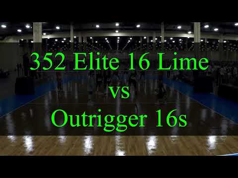 352 Elite 16 Lime vs Outrigger 16s