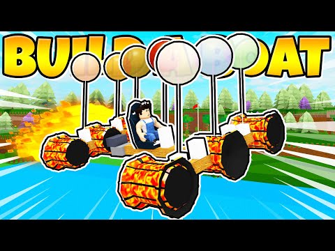 I Flew the FIRST EVER Plane in Build a Boat!