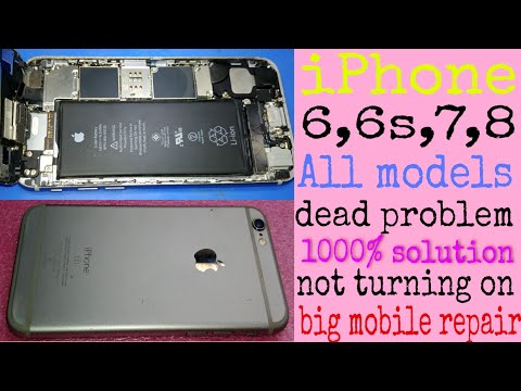iPhone 6s not turning on fixed | iPhone 6, 7, 8 dead problem solution