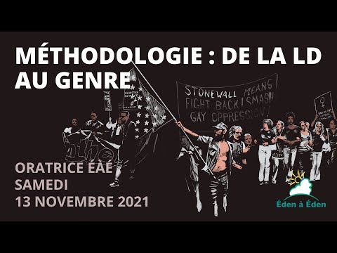 Rouvereau EAE November 2021: 1. CME: Methodology from LD to Gender - 13/11/2021