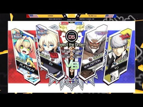 BnB 3 BB:CTB - Cirno Vs. TS-Rei [L] - BlazBlue: Cross Tag Battle Grand Finals