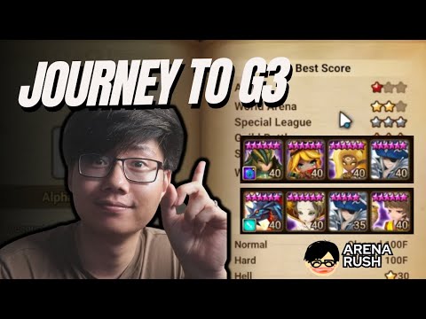 Can We Get G3 For This Account With This ARENA RUSH! - Summoners War