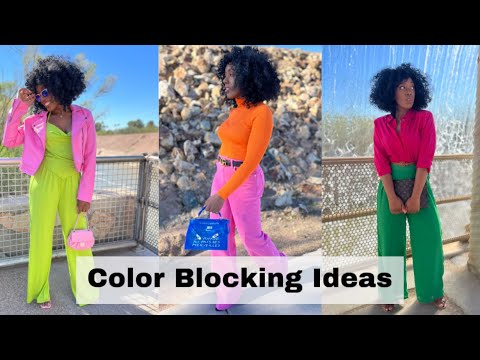 Spring Color Blocking Lookbook - 2022 Fashion w/ Zara, LV, and Gucci