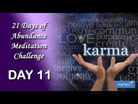 21 Days of Abundance Meditation Challenge with Deepak Chopra - Day 11