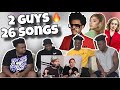 THEY WAS SPAZZING 🔥🔥2 Guys, 26 Songs (feat. Black Gryph0n) REACTION!