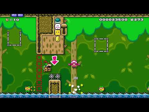 [SMM2] SocKaizo: Grimy Goombuds by Me