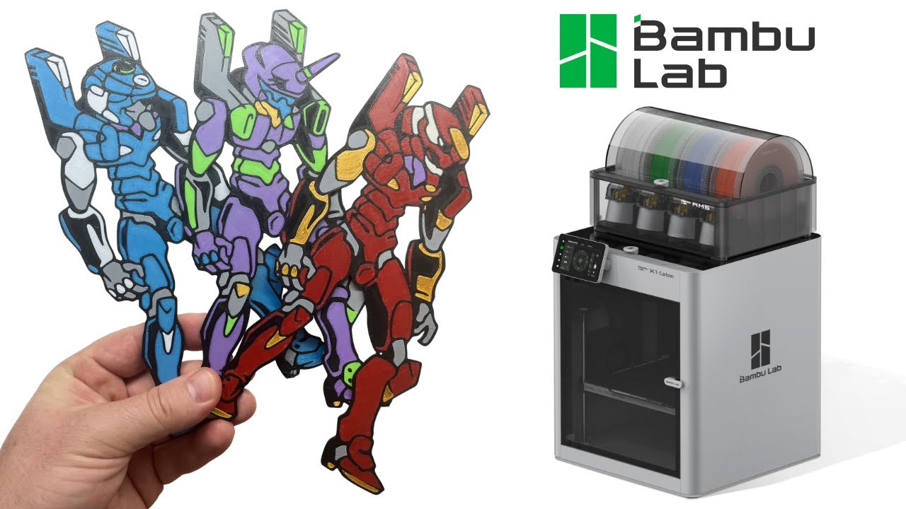 EASY Tutorial For COLOURED Wall Art with Bambu Lab 3D Printers!