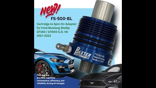 Ford Mustang Shelby GT350 GT500 Baxter adapter 210 Performance