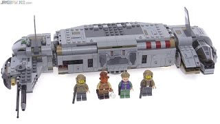 LEGO Star Wars TM Star Wars Военный транспорт Сопротивления™ (75140) - відео 1