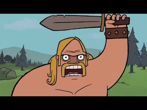 クランズの衝突バーバリアンの生活の中の一日 #47 (Clash of Clans: A Day In The Life of Barbarian #47)