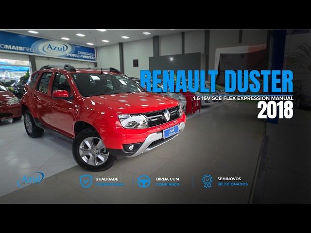 Vídeo RENAULT DUSTER 1.6 16V SCE FLEX DYNAMIQUE MANUAL