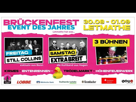 Brückenfest 2024 - Event des Jahres - 3 Tage Spaß Musik und Attraktionen in  Letmathe