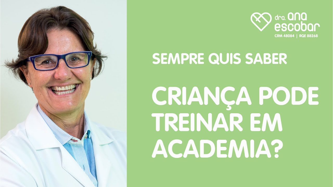 Criança pode treinar em academia?