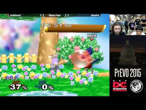 PrEVO 2015 - Pools - dansofree vs emoDinosaur