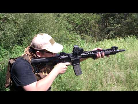 GHK BCM4 URX3.1 Custom GBB Shooting Test