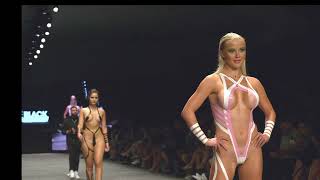 Polish Model Olivia Part Slo Mo Walk for Black Tape Project in Art Hearts Fashion Miami Swim Week