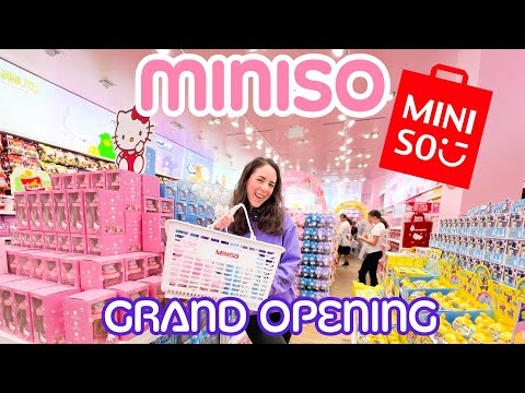 MINISO Grand Opening + Store Tour! | | 100th U.S. Store