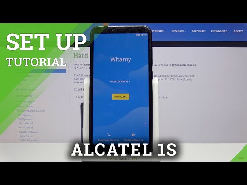 How to Set Up ALCATEL 1S – First Activation and Configuration