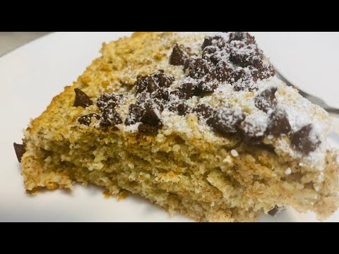 TORTA CON FARINA INTEGRALE, RICOTTA E GOCCE DI CIOCCOLATO.