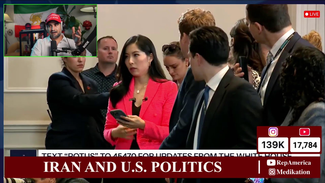 Iran and US Politics - Rep America with Medi - LIVE