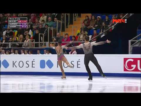 2018 Euros   Pairs SP   Nicole Della Monica & Matteo Guarise   Magnificat by Mina