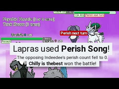 PERISH SONG LAPRAS COUNTERS TRICK ROOM TEAM || Pokemon VGC 2022