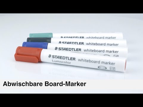 Artikelvideo 1 für STAEDTLER Lumocolor Whiteboard-Marker farbsortiert 2,0 mm, 4 St., Artikelnummer 778803