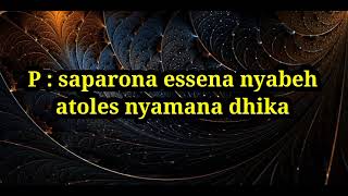 Download lagu Saparonah nyabeh | karaoke duet lebur mp3