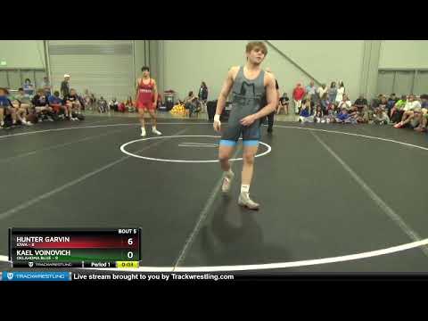 152 Lbs Round 2 (8 Team) - Hunter Garvin, Iowa Vs Kael Voinovich, Oklahoma Blue 5400