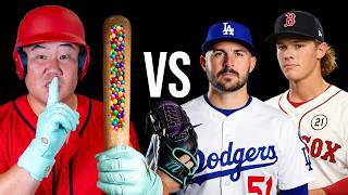I Faced Real MLB Pitchers With A Illegal Bat