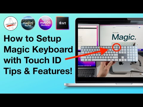 How to Setup NEW Magic Keyboard with Touch ID - Tips & Features!