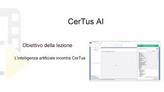 Tutorial CerTus - CerTus AI - ACCA software