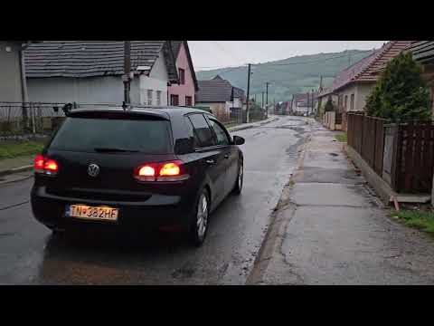 VW Golf mk6 2.0tdi straight pipe sound
