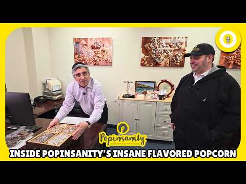 Inside Popinsanity’s Insane Flavored Popcorn & Gift Packages - The Perlowitz Show