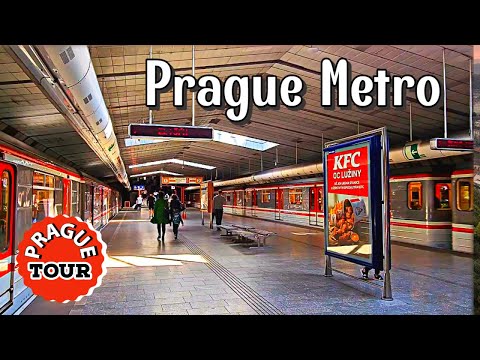 #Metro v Praze. #Luka (stanice metra), Linka B. Walking tour of Prague, Czech Republic/🇨🇿