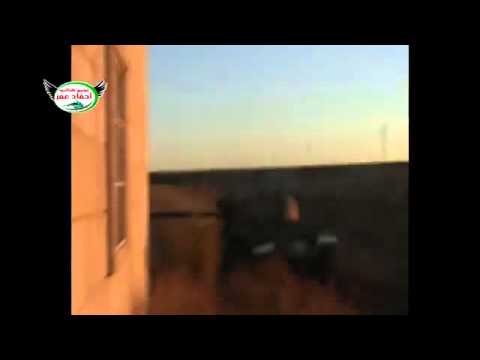 تجمع كتائب أحفاد عمر تدك مطار منغ العسكري بالدبابات قبل اقتحامه