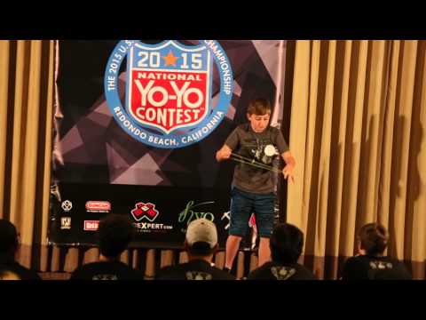 Adam Burkart - 4A Sport - 5th Place - 2015 US National Yo-Yo Contest