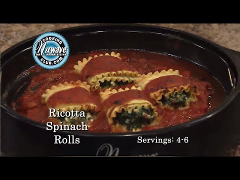 Ricotta Spinach Rolls