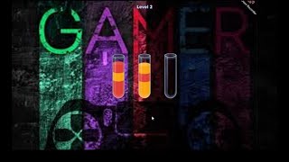 Water Sort Puzzle Level 1 | Full Gameplay Walkthrough 💧 | Easy Color Sorting Guide