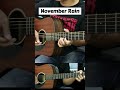 November Rain Solo guitar - Guitar Lesson #guitartutorial #guitarlessons #shorts #short