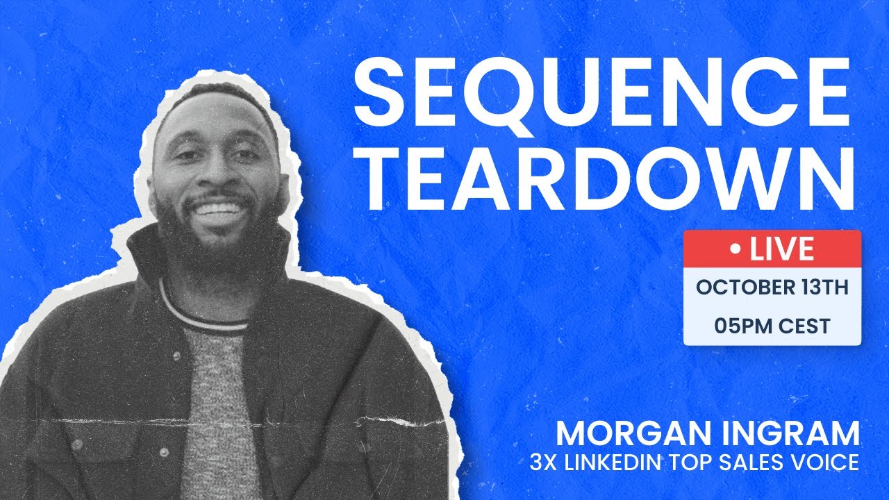 LIVE Cold Outreach Sequence tear-downs with Morgan Ingram
