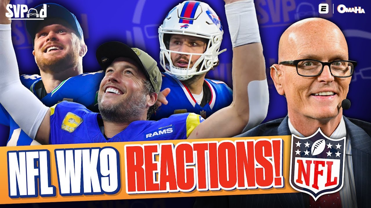 NFL Week 9 REACTIONS: Seahawks or Rams BEST in NFC? Chiefs STILL the one? | SVPod